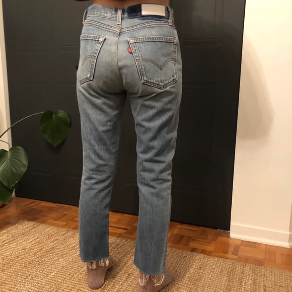 RE/DONE Levi’s Skinny Straight Jean - Picture 13 of 13